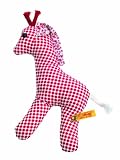 Steiff 12cm Little Circus Giraffe Rattle for Newborn (Red)