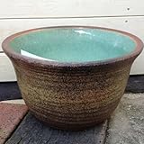 信楽焼:睡蓮鉢(すいれんばち)・はす鉢・めだか鉢【11号・深鉢】* (窯肌)