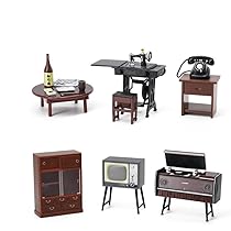 新品 ミニチュア ドールハウス アンティーク 家具 セット インテリ ビンテージ 22b801634104a07b17b69897485d6b