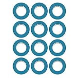 Kesoto 30m　花屋　ステムラップ　工芸品　フローラ　ステムラップ　テープ　12ロール入り　全11色 - 青