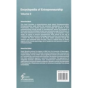 Encyclopedia of Entrepreneurship