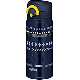 サーモス 水筒 真空断熱ケータイマグ 400ml ネイビーイエロー JNR-401 NV-Y