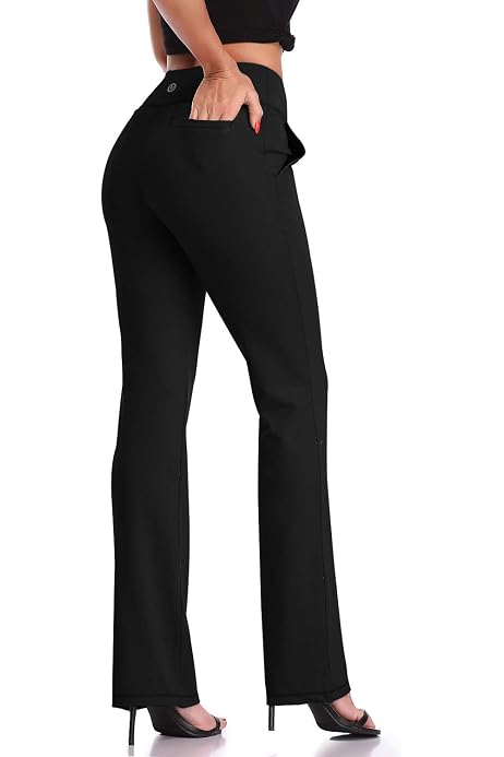 Bootleg Yoga Workout Pants 