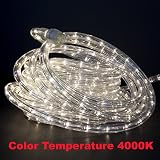 Direct-Lighting GRL-24-WW Warm White 24ft LED Rope Light [並行輸入品]