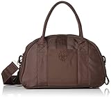 レッシグ マザーズバッグ シルバー ショルダー チョコ  LSB106