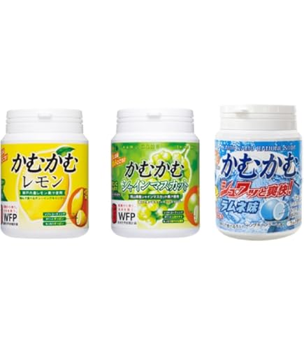Amazon.co.jp: かむかむレモン ボトル 120g ×3個 : 食品・飲料・お酒