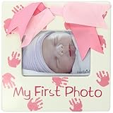 Mud Pie Baby Little Princess Ceramic My First Photo Frame [並行輸入品]