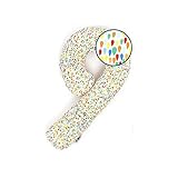 ジーニーピローライト(Genie Pillo-Lite RainbowDrop)  ネック＆ボディクッション枕 車のシートベルトに連結可能 og03 (Rain)