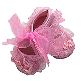 【GLASS FROG】ベビールームシューズ ベビーソックス 新生児 赤ちゃん レース 花柄 可愛い ちっちゃい ピンク