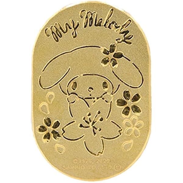 Amazon.co.jp: [ハローキティ] Hello Kitty 純金小判 24金小判