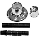 Danco Perfect Match9D00010311Flange And Nipple-CHROME FLANGE/NIPPLE (並行輸入品)