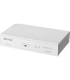 Amazon | BUFFALO Giga対応 金属筐体 電源内蔵 8ポート LSW6-GT-8NS/WH