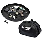 Lay-n-Go Cosmo Cosmetic Bag (20”, Black) by Lay...