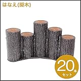プラ擬木 はなえ80 樹脂製擬木 5連段違いアーチ H200 プラスティック擬木 お庭の縁取り 花壇　お庭の間仕切 花壇材 (20本セット)