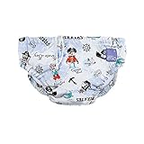 小さな水泳おむつ海賊ベイ0-6ヶ月 (Bambino Mio) (x 2) - Bambino Mio Small Swim Nappy Pirate Bay 0-6 Months (Pack of 
