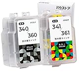 Canon BC-340 / BC-360 用・ BC-341 / BC-361 用 各1個 詰め替えインク【バウストア】