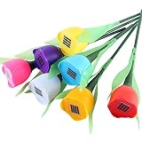 YUANSHOP1 ソーラー式 ガーデンライト Tulipチューリップ形 LEDライト IP65防水 太陽光給電 アウトドアライト 省エネ 屋外 景観照明 夜間車道/歩道/芝生/庭などに適用 7点(レ