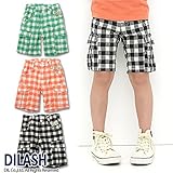 (ディラッシュ)DILASH 初夏'15 先染めチェックハーフパンツ 80 グリーン