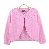 Candykids 子供用 ニット ボレロ キッズ フォーマル ドレス 子供ドレス ボレロ 綿 発表会 結婚式発表会 入園式 結婚式 パーティー 　披露宴 コンサート 演奏会 パーティ 誕生会 (11