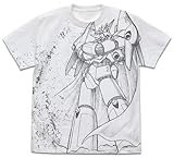 トップをねらえ! ガンバスターオールプリント Tシャツ ホワイト Lサイズ