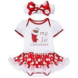 (フィーショー)FEESHOW　ハロウィン　クリスマス魔女風　チュチュロンパース風スカート　2点セット　目立度MAX　サンタガール　サンタクロース　 ベビー衣装　仮装 コスチューム イベント　テーマパ