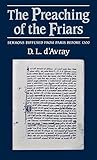 The Preaching of the Friars: Sermons Diffused from Paris Before 1300