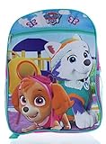 Nickelodeon - Paw Patrol Girls Pink 15" School Backpack Skye and Everest 5596 [並行輸入品]