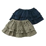 【アウトレット】Biquette Club (ビケットクラブ)スカート(80～130cm)キムラタンの子供服 オリーブ 90 (10222x10422-151b)