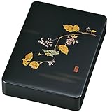 中谷兄弟商会 山中漆器 重要書類箱 黒 羽音33-4403