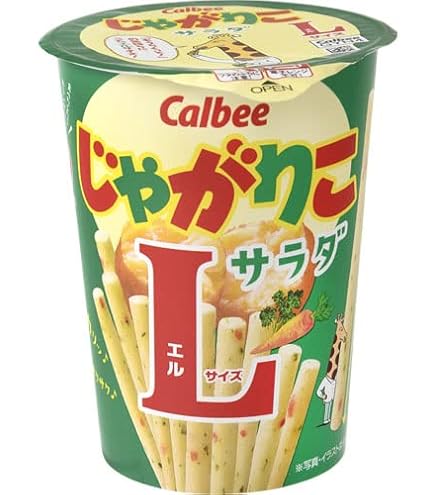 Amazon.co.jp: カルビー じゃがりこサラダbits 大モリ100g : 食品