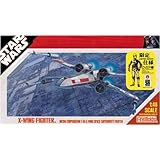 1/48 STAR WARS X-ウイング ファイター (ゴールドメッキ製C-3POメタルフィギュア付)