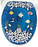 透明魚水槽トイレシートとカバー アクリルシート PolyresinSeat104