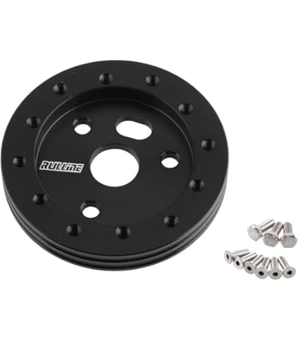 Amazon | 350mm グリーンレーシングステアリングホイール ネオクローム