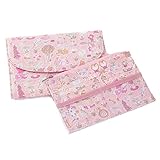 [リバティプリント] 母子手帳ケース(Gally moggers Reynard)　ピンク