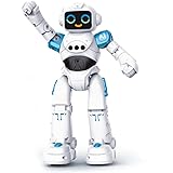 ロボット おもちゃ 男の子のおもちゃ 電動ロボット【2023年末新登場】会話機能/音声認識 コミュニケーションロボット 知育玩具 子供のおもちゃ プログラム機能/手振り制御/タッチモード/歩く/ダンス/ソング 子供の日 誕生日プレゼント 子供のクリス