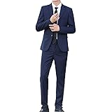[Kira Sutsu]スーツ メンズ 2点セット 上下セット ジャケット スラックス 無地 2つボタン 礼服 結婚式 就職スーツ パーティー カジュアル