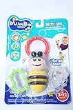 Mumbo Baby Rattle with Rings for 3 – 12 months- Busy Bee