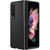 Spigen Galaxy Z Fold3 ケース [ SC-55B | SCG11 ] 厚さ1.8mm 2重構造 マット仕上げ カメラ保護 画面保護 薄型 軽量 指紋防止 傷防止 ワイヤレス充電対応 シン・フィット ACS03075 (ブラック)