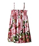 [ドルチェアンドガッバーナ] Dolce & Gabbana Kids ガールズ Cover-Up Dress (Toddler/Little Kids) ドレス Rose Print 2T (Tod