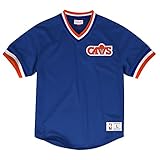 Mitchell & NessメッシュVネックジャージー – NBA Cleveland Cavaliers ブルー