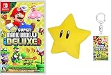 New スーパーマリオブラザーズ U デラックス -Switch + スーパースターぬいぐるみ (【Amazon.co.jp限定】オリジナルアクリルキーホルダー 同梱)