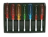 Xcelite 127TB 7-Piece Color Coded Nutdriver Set [並行輸入品]