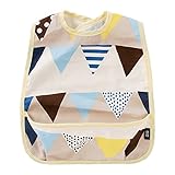 (チャックル) chuckle *ママトンネ*フラッグ柄食事用エプロン【日本製】 ブルー サイズなし Y8161-00-31