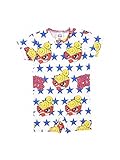 (マイファーストヒステリック) MY FIRST HYSTERIC HYSTERIC TWINKLE STAR総柄ショート丈カバーオール ホワイト
