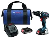 Bosch HDS183-02 18V EC Brushless Compact Tough 1/2 Hammer Drill/Driver Kit [並行輸入品]