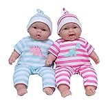 Lots to Cuddle Babies, 13-Inch Baby Soft Doll Soft Body Twins, Designed by Berenguer