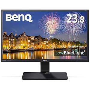 BenQ モニター ディスプレイ GW2470HL 23.8インチ/フルHD/AMVA+/スリムベゼル/HDMI2系統,VGA端子/ブルーライト軽減Plus