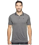 Rock and Roll Cowboy Men's Short Sleeve Polo P9P2099 Charcoal Shirt [並行輸入品]
