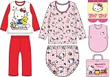 ハローキティ 2018年 子供用 女の子 お泊りセット福袋【wk1274】90cm ワンカラー