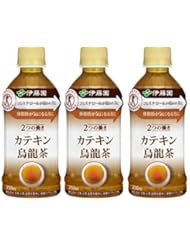 [トクホ] 伊藤園 2つの働き カテキン烏龍茶 (電子レンジ対応) 350ml&times;3本